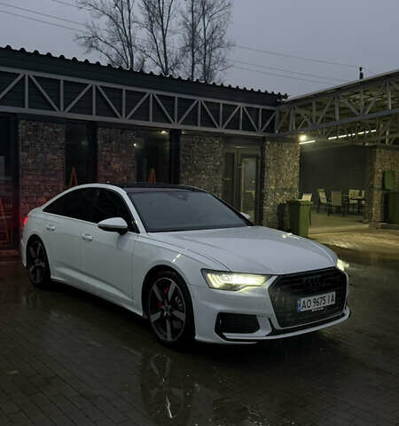 Білий Ауді А6, об'ємом двигуна 3 л та пробігом 60 тис. км за 38800 $, фото 2 на Automoto.ua
