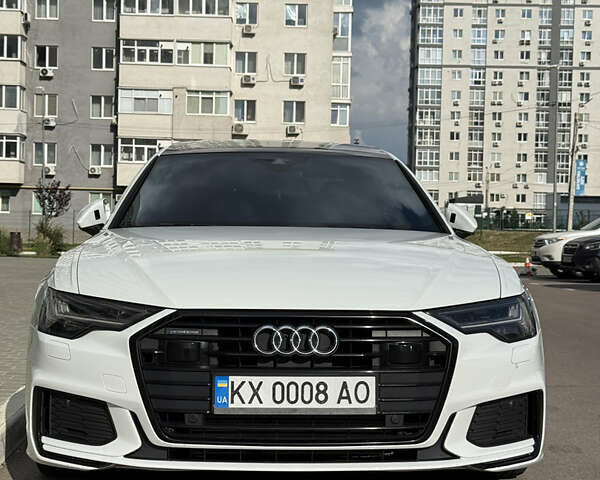Белый Ауди А6, объемом двигателя 1.98 л и пробегом 130 тыс. км за 42000 $, фото 1 на Automoto.ua