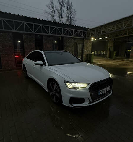 Білий Ауді А6, об'ємом двигуна 3 л та пробігом 60 тис. км за 38800 $, фото 1 на Automoto.ua