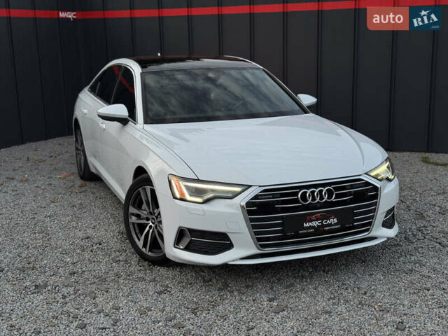 Білий Ауді А6, об'ємом двигуна 2 л та пробігом 56 тис. км за 30990 $, фото 1 на Automoto.ua