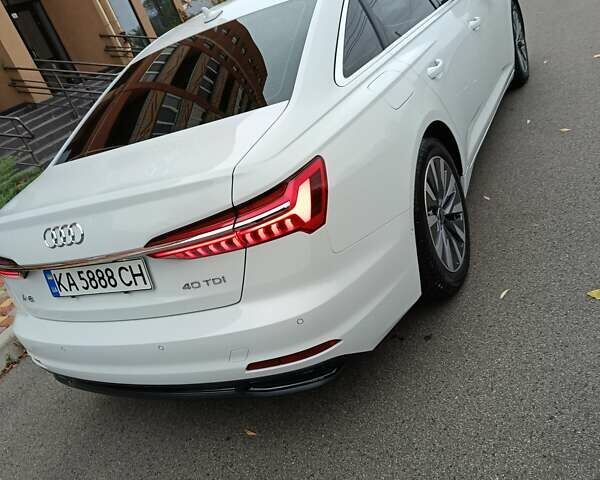Ауді А6 2021 у Борисполе на Automoto.ua Білий Ауді А6, об'ємом двигуна 1.97 л та пробігом 77 тис. км за 39500 $, фото 12 на Automoto.ua