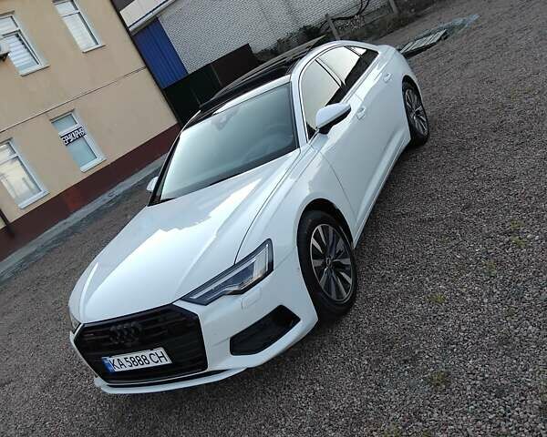 Ауді А6 2021 у Борисполе на Automoto.ua Білий Ауді А6, об'ємом двигуна 1.97 л та пробігом 77 тис. км за 39500 $, фото 16 на Automoto.ua