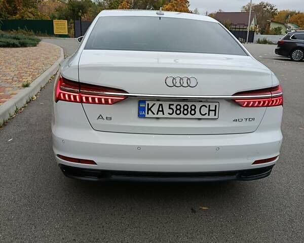 Ауді А6 2021 у Борисполе на Automoto.ua Білий Ауді А6, об'ємом двигуна 1.97 л та пробігом 77 тис. км за 39500 $, фото 13 на Automoto.ua