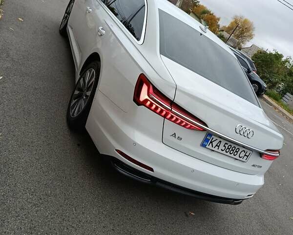 Ауді А6 2021 у Борисполе на Automoto.ua Білий Ауді А6, об'ємом двигуна 1.97 л та пробігом 77 тис. км за 39500 $, фото 14 на Automoto.ua