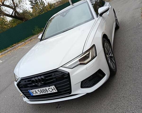 Ауді А6 2021 у Борисполе на Automoto.ua Білий Ауді А6, об'ємом двигуна 1.97 л та пробігом 77 тис. км за 39500 $, фото 1 на Automoto.ua