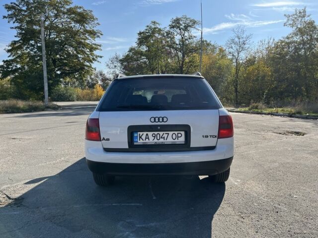 Ауди А6 2000 в Днепре (Днепропетровске) на Automoto.ua Белый Ауди А6, объемом двигателя 1.9 л и пробегом 469 тыс. км за 4500 $, фото 3 на Automoto.ua