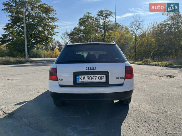Ауди А6 2000 в Днепре (Днепропетровске) на Automoto.ua Белый Ауди А6, объемом двигателя 1.9 л и пробегом 469 тыс. км за 4500 $, фото 3 на Automoto.ua