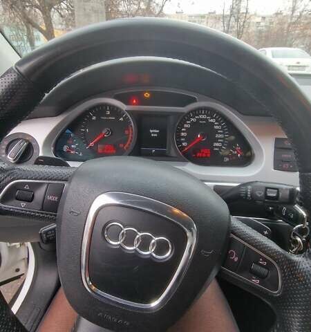 Белый Ауди А6, объемом двигателя 2 л и пробегом 240 тыс. км за 10500 $, фото 5 на Automoto.ua