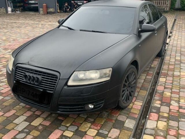 Черный Ауди А6, объемом двигателя 3 л и пробегом 340 тыс. км за 3600 $, фото 1 на Automoto.ua
