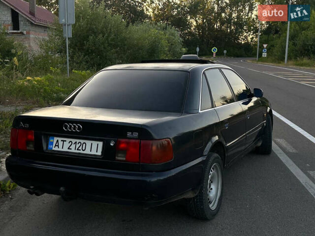 Ауди А6 1995 в Богородчанах на Automoto.ua Черный Ауди А6, объемом двигателя 2.6 л и пробегом 680 тыс. км за 2499 $, фото 2 на Automoto.ua