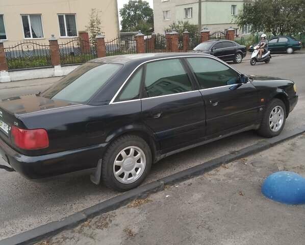 Черный Ауди А6, объемом двигателя 2.8 л и пробегом 416 тыс. км за 3500 $, фото 5 на Automoto.ua