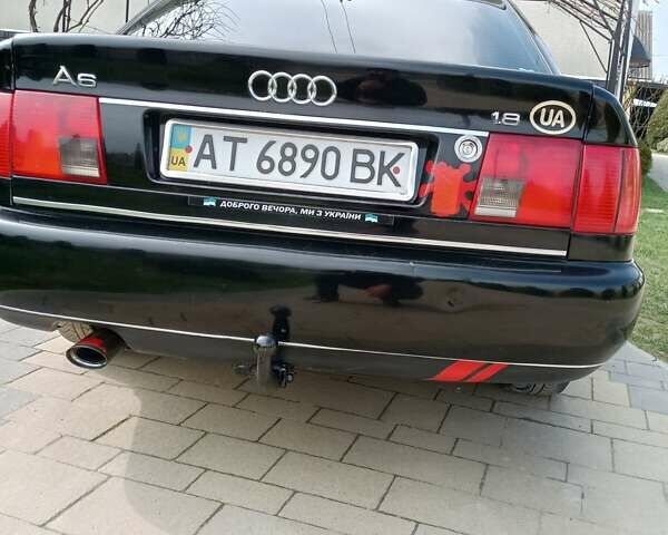 Черный Ауди А6, объемом двигателя 1.8 л и пробегом 450 тыс. км за 3800 $, фото 6 на Automoto.ua