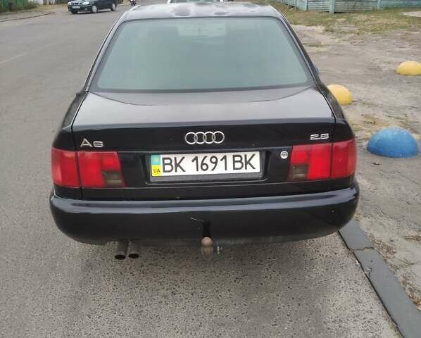 Черный Ауди А6, объемом двигателя 2.8 л и пробегом 416 тыс. км за 3500 $, фото 4 на Automoto.ua