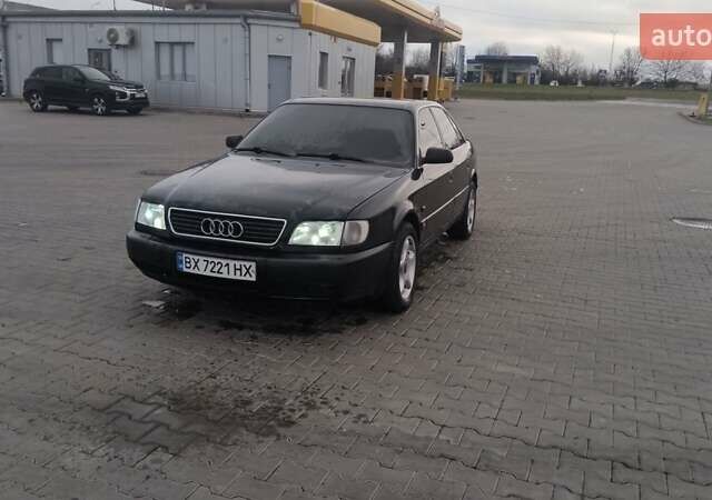 Черный Ауди А6, объемом двигателя 2.6 л и пробегом 396 тыс. км за 2650 $, фото 2 на Automoto.ua