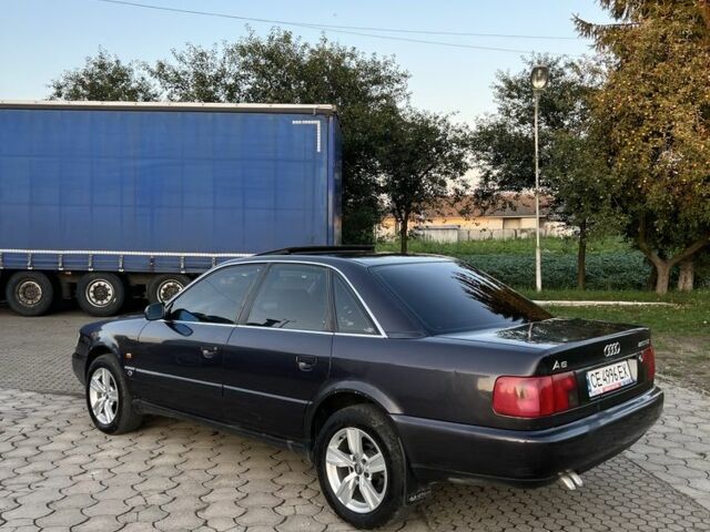 Черный Ауди А6, объемом двигателя 2.5 л и пробегом 250 тыс. км за 3500 $, фото 2 на Automoto.ua