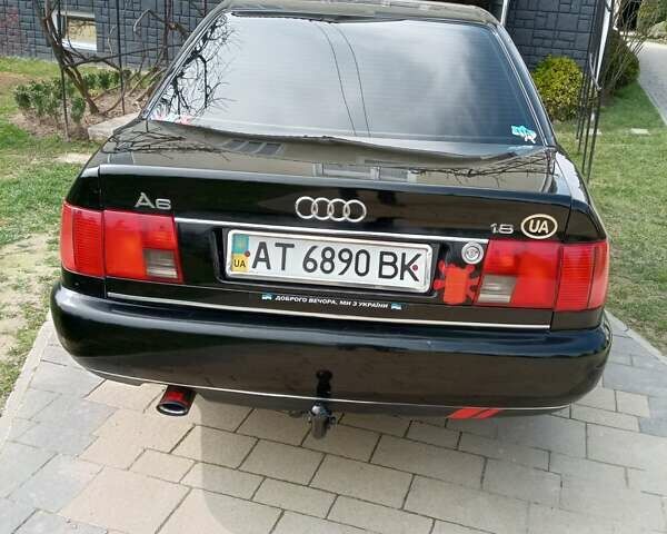 Черный Ауди А6, объемом двигателя 1.8 л и пробегом 450 тыс. км за 3800 $, фото 2 на Automoto.ua