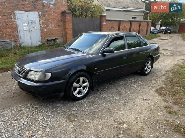 Черный Ауди А6, объемом двигателя 2.8 л и пробегом 300 тыс. км за 2150 $, фото 1 на Automoto.ua