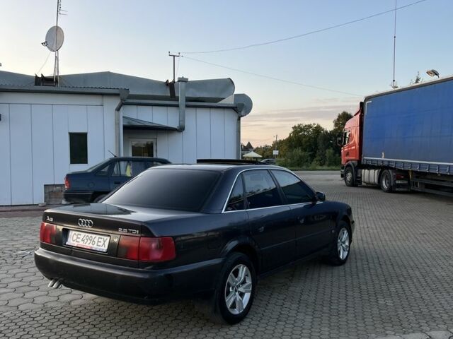 Черный Ауди А6, объемом двигателя 2.5 л и пробегом 250 тыс. км за 3500 $, фото 4 на Automoto.ua