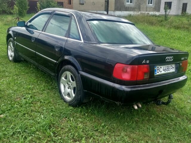 Черный Ауди А6, объемом двигателя 2.5 л и пробегом 400 тыс. км за 2899 $, фото 1 на Automoto.ua