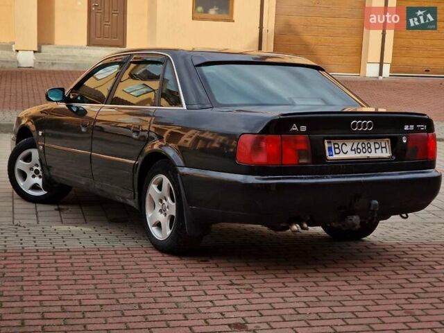 Черный Ауди А6, объемом двигателя 2.46 л и пробегом 375 тыс. км за 2650 $, фото 4 на Automoto.ua