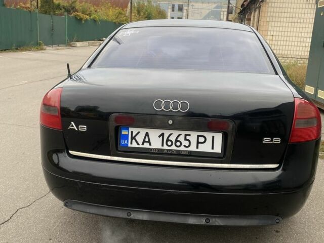 Черный Ауди А6, объемом двигателя 2.8 л и пробегом 472 тыс. км за 3750 $, фото 5 на Automoto.ua