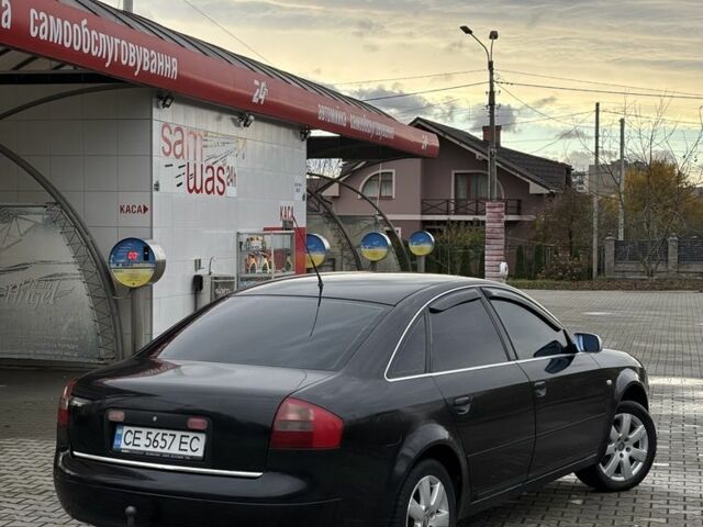 Черный Ауди А6, объемом двигателя 2.5 л и пробегом 365 тыс. км за 3400 $, фото 4 на Automoto.ua