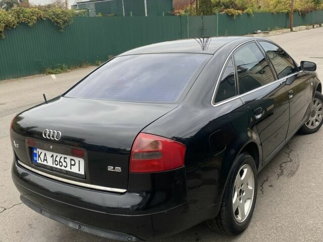Черный Ауди А6, объемом двигателя 2.8 л и пробегом 472 тыс. км за 3750 $, фото 3 на Automoto.ua