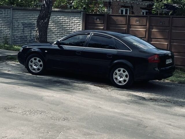 Черный Ауди А6, объемом двигателя 2.5 л и пробегом 380 тыс. км за 3350 $, фото 2 на Automoto.ua