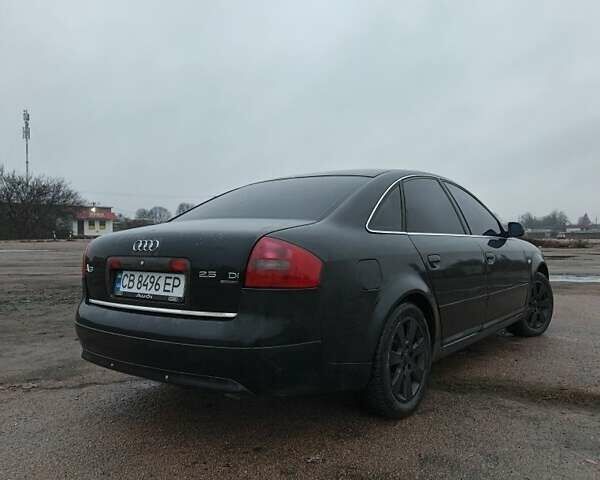 Черный Ауди А6, объемом двигателя 1.9 л и пробегом 256 тыс. км за 3800 $, фото 3 на Automoto.ua