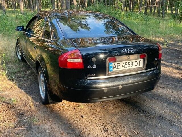 Черный Ауди А6, объемом двигателя 1.78 л и пробегом 558 тыс. км за 4500 $, фото 4 на Automoto.ua