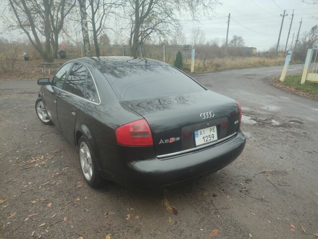 Черный Ауди А6, объемом двигателя 2.8 л и пробегом 340 тыс. км за 4800 $, фото 4 на Automoto.ua