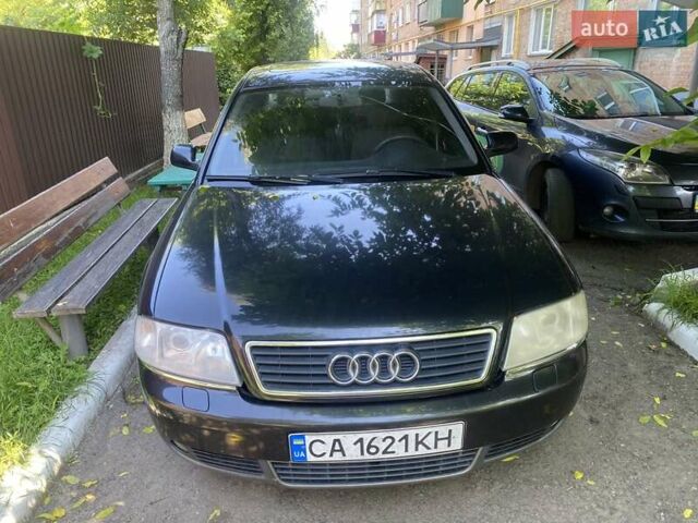 Черный Ауди А6, объемом двигателя 2.5 л и пробегом 370 тыс. км за 3000 $, фото 4 на Automoto.ua