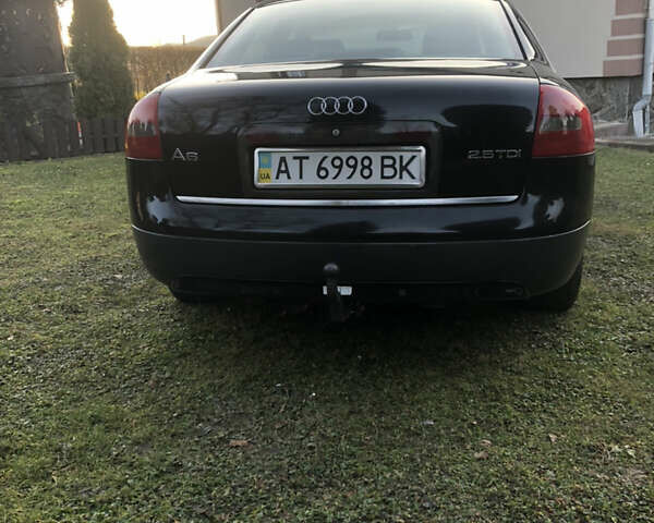 Черный Ауди А6, объемом двигателя 2.5 л и пробегом 363 тыс. км за 3750 $, фото 4 на Automoto.ua