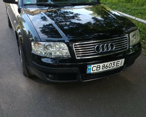 Черный Ауди А6, объемом двигателя 2 л и пробегом 217 тыс. км за 6200 $, фото 1 на Automoto.ua