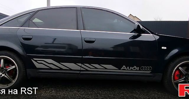 Черный Ауди А6, объемом двигателя 2.5 л и пробегом 310 тыс. км за 3800 $, фото 4 на Automoto.ua