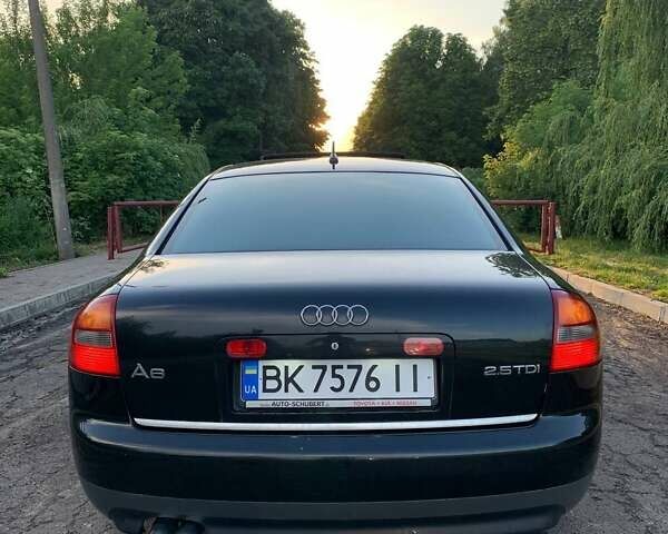 Черный Ауди А6, объемом двигателя 2.5 л и пробегом 396 тыс. км за 5150 $, фото 11 на Automoto.ua
