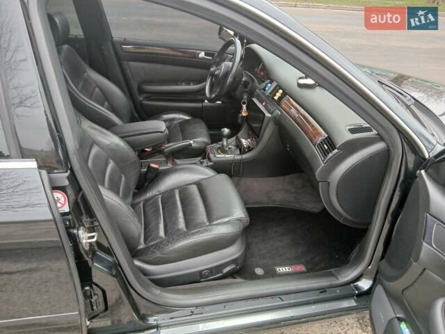 Черный Ауди А6, объемом двигателя 2.5 л и пробегом 296 тыс. км за 5100 $, фото 13 на Automoto.ua
