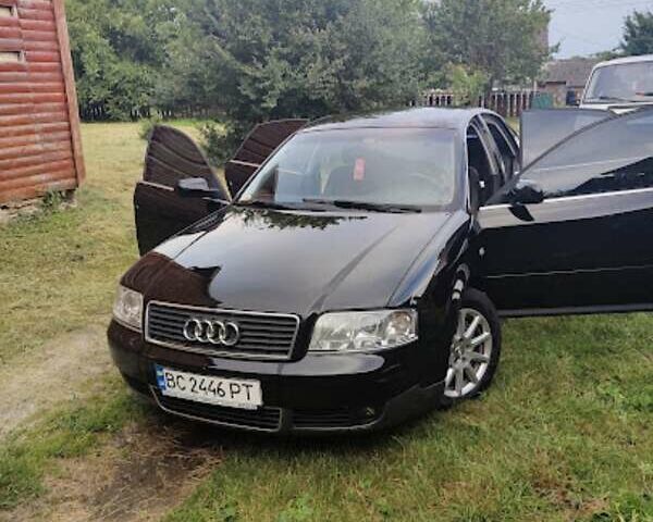 Черный Ауди А6, объемом двигателя 2.5 л и пробегом 335 тыс. км за 4800 $, фото 2 на Automoto.ua