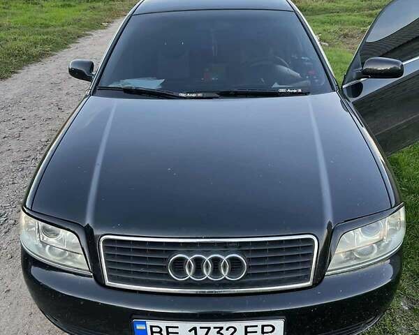 Черный Ауди А6, объемом двигателя 2.5 л и пробегом 282 тыс. км за 5700 $, фото 2 на Automoto.ua