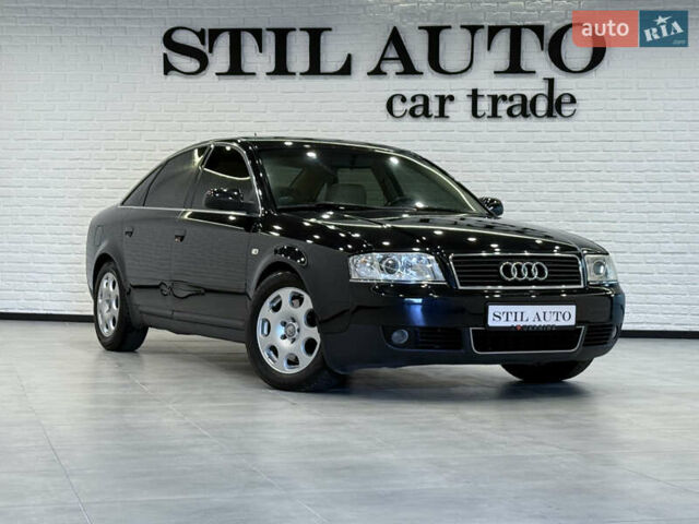 Черный Ауди А6, объемом двигателя 2.98 л и пробегом 218 тыс. км за 5100 $, фото 1 на Automoto.ua
