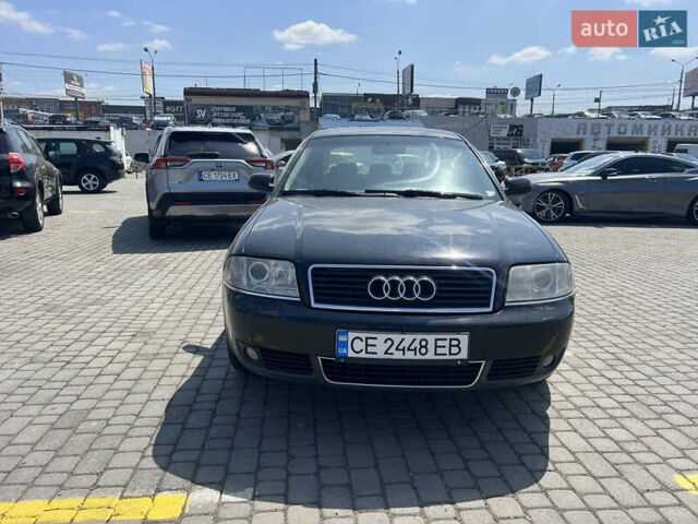Черный Ауди А6, объемом двигателя 2.5 л и пробегом 270 тыс. км за 4350 $, фото 3 на Automoto.ua