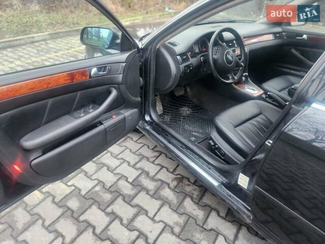 Черный Ауди А6, объемом двигателя 2.5 л и пробегом 433 тыс. км за 5500 $, фото 9 на Automoto.ua