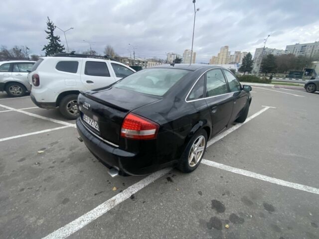 Черный Ауди А6, объемом двигателя 2.5 л и пробегом 230 тыс. км за 1550 $, фото 2 на Automoto.ua