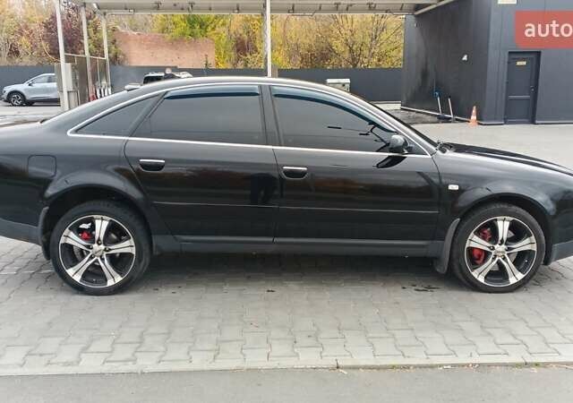 Черный Ауди А6, объемом двигателя 2.98 л и пробегом 192 тыс. км за 7000 $, фото 2 на Automoto.ua