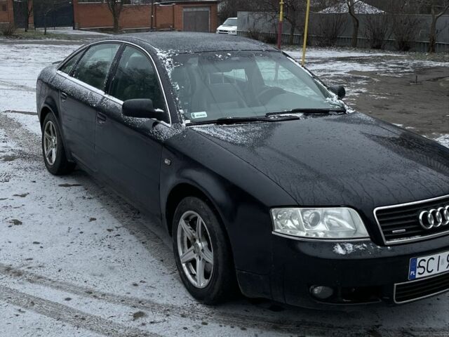 Черный Ауди А6, объемом двигателя 2.5 л и пробегом 195 тыс. км за 3030 $, фото 2 на Automoto.ua