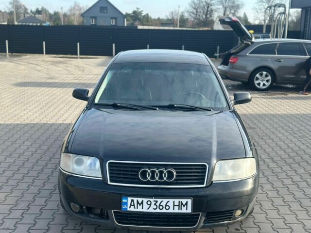 Черный Ауди А6, объемом двигателя 2.5 л и пробегом 450 тыс. км за 3400 $, фото 2 на Automoto.ua