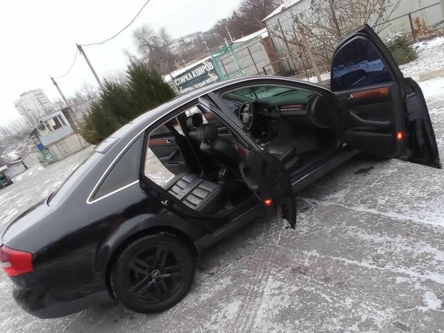 Черный Ауди А6, объемом двигателя 1.8 л и пробегом 380 тыс. км за 5500 $, фото 2 на Automoto.ua