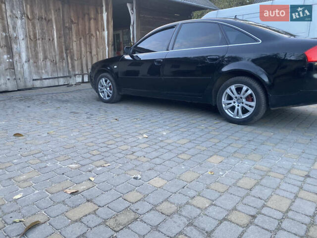 Черный Ауди А6, объемом двигателя 2.5 л и пробегом 350 тыс. км за 2850 $, фото 2 на Automoto.ua