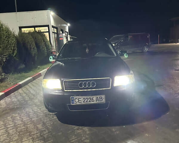 Черный Ауди А6, объемом двигателя 2.5 л и пробегом 395 тыс. км за 4000 $, фото 2 на Automoto.ua