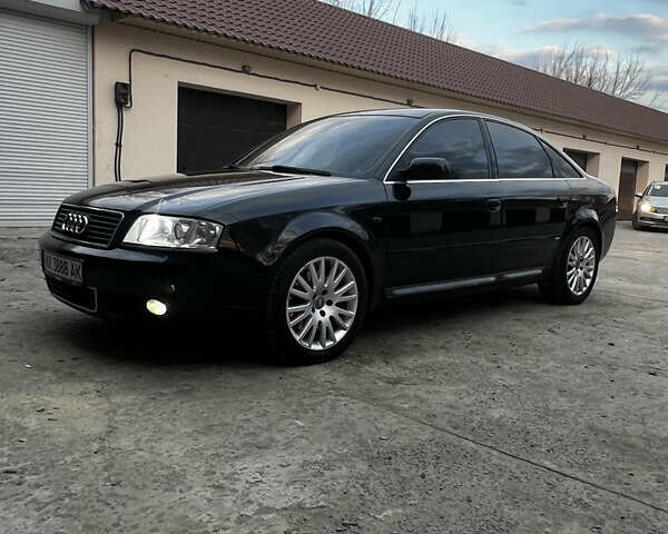 Черный Ауди А6, объемом двигателя 2.5 л и пробегом 175 тыс. км за 6500 $, фото 2 на Automoto.ua
